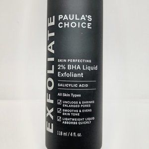 Paula's Choice Exfoliate 2% BHA Liquid Exfoliant 118ml / 4oz New